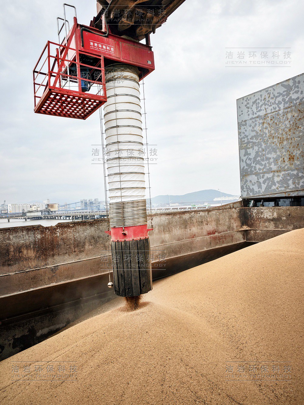 糧食裝卸散裝機(jī),伸縮溜筒